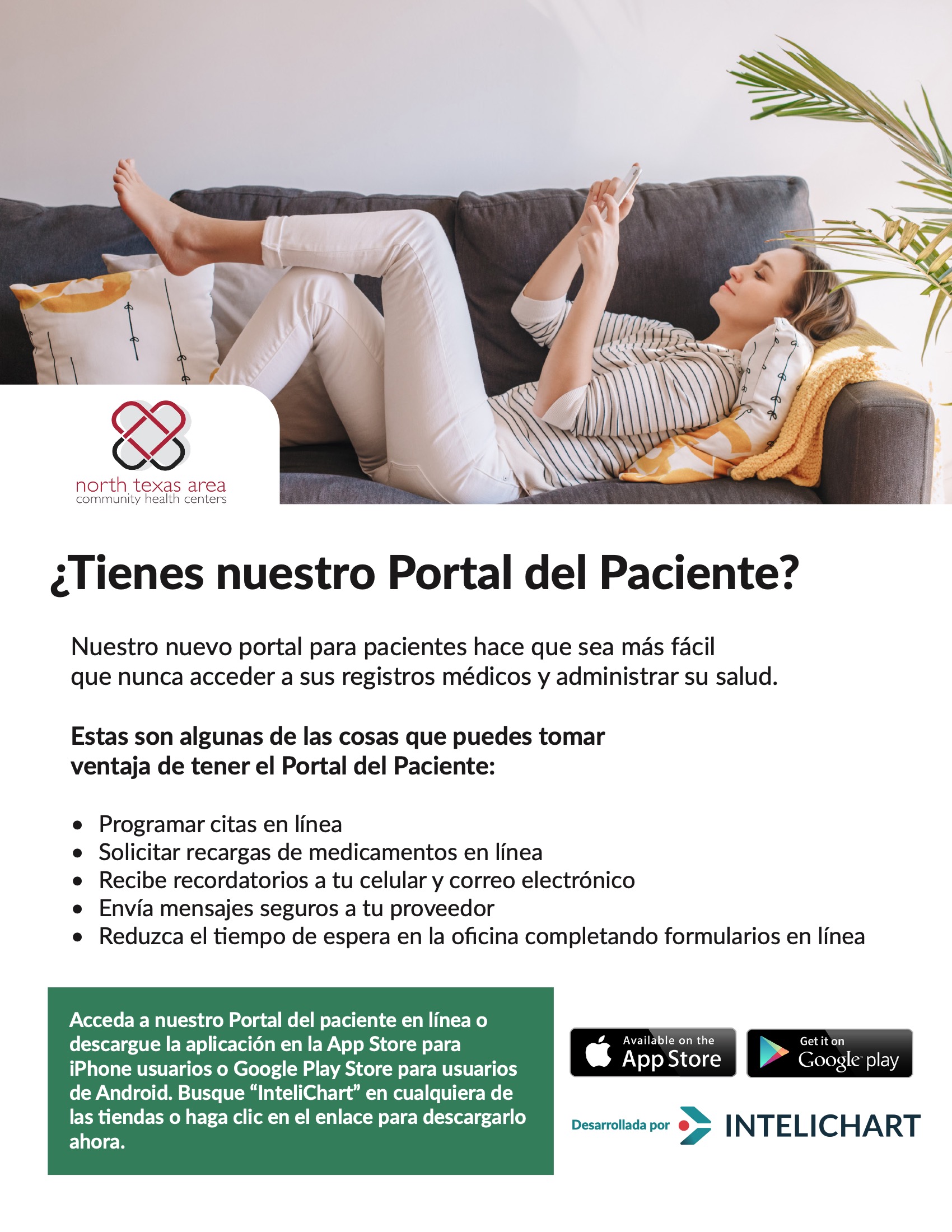 Patient Portal Info Spanish